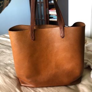 Madewell two toned Transport tote